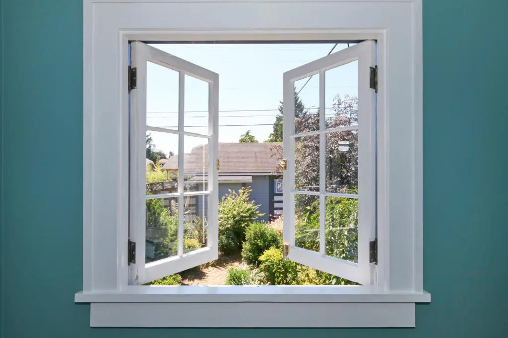 offenes Fenster
